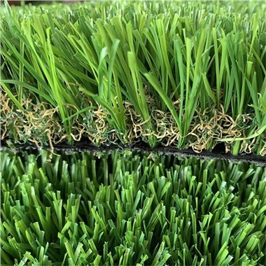 césped artificial verde
